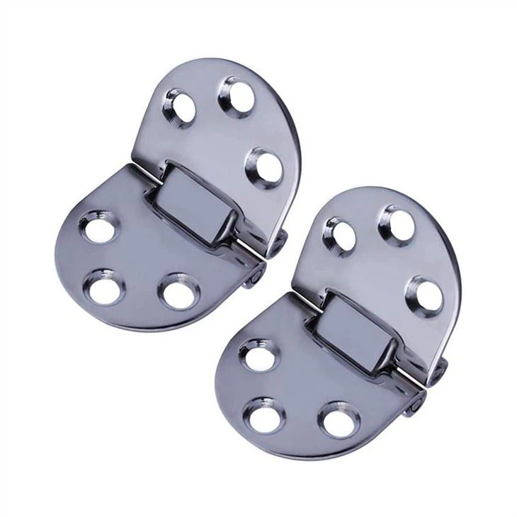 Marine Stainless Steel Door Hinge Mirror Polished Cabinet Hinges