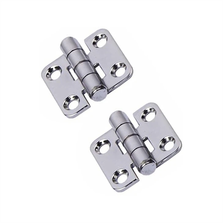 Marine Stainless Steel Door Hinge Mirror Polished Cabinet Hinges